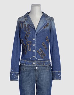 MOSCHINO JEANS - JEANS - Manteaux jeans sur YOOX.COM