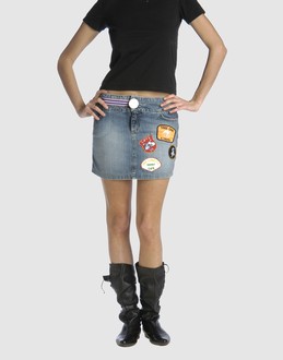 YES LONDON - JEANS  - Jupes jeans - SUR YOOX.COM