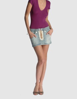 PINKO - JEANS  - Jupes jeans - SUR YOOX.COM
