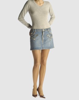 AMOR & PSYCHE - JEANS - Jupes jeans sur YOOX.COM