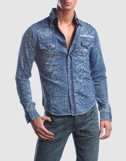 FRANKIE FLOWERS - JEANS - Chemises jeans sur YOOX.COM