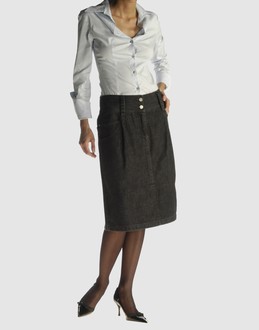 HUSSEIN CHALAYAN - JEANS - Jupes jeans sur YOOX.COM