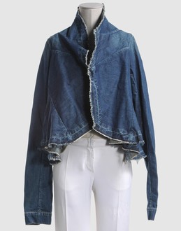 Jeansjacken/M�ntel - F�R - - RICK OWENS -