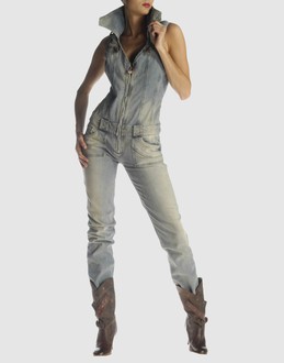 DIESEL - JEANS - Salopettes jeans sur YOOX.COM