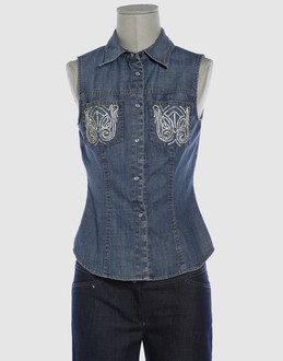 R.E.D. VALENTINO - レディース - デニム - デニムシャツ on YOOX.COM