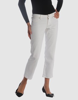 Denim cotton - Low waisted - Button, zip fly closure - Five pockets - Straight leg cut - Logo details - Contrast stitched detailing - Studs -
