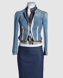 prezzi VERSACE JEANS COUTURE JEANS Capispalla jeans su YOOXCOM
