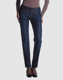 Denim cotton - Pony skin - Low waisted - Button, zip fly closure - Five pockets - Tapering leg cut - Contrasting applications - Rear logo - Embroidery -