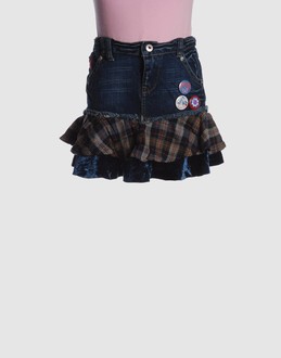KILLAH - DENIM - Denim skirts - on YOOX.COM