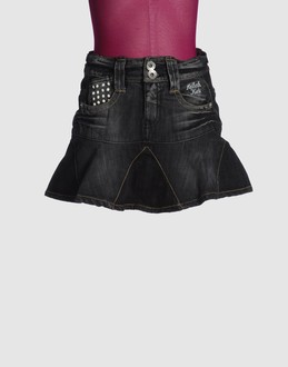 KILLAH - DENIM - Denim skirts - on YOOX.COM