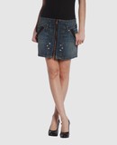 AGAINST MY KILLER - Denim skirts