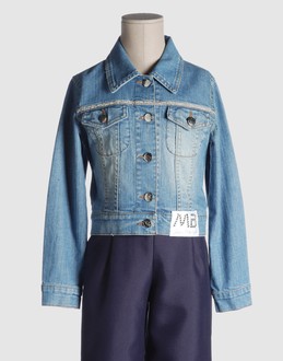 MISS BLUMARINE JEANS JEANS Capispalla jeans su YOOX.COM
