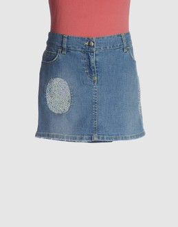 MISS BLUMARINE JEANS JEANS Gonne jeans su YOOX.COM