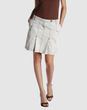 Pepe Denim Pleated Skirt from Yoox