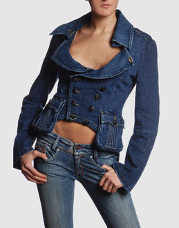 DIESEL - JEANS  - Manteaux jeans - sur YOOX.COM