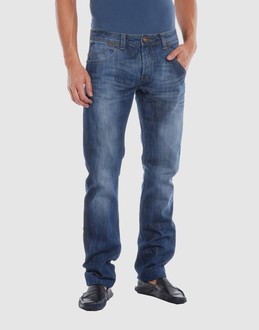 Delave - Belt loops - Hidden buttons - Five pockets - Straight leg cut - Unlined - Contrast stitched detailing - Rear logo - Detailed metallic inserts -