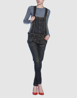 FORNARINA - Women - DENIM - Denim overalls on YOOX.COM