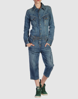 DIESEL - DENIM - Denim dungarees - on YOOX.COM