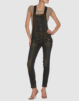 FORNARINA - Women - DENIM - Denim overalls on YOOX.COM