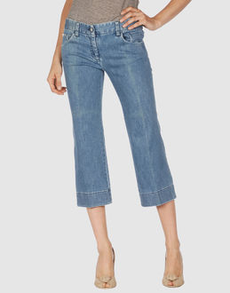 DOLCE & GABBANA - DENIM - Denim capris - on YOOX.COM