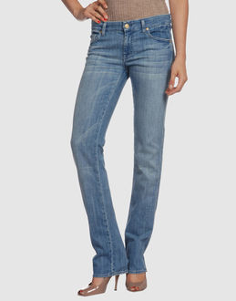 Coton denim Effet us� Jambes d