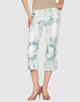 DOLCE & GABBANA - DENIM - Denim capris - on YOOX.COM