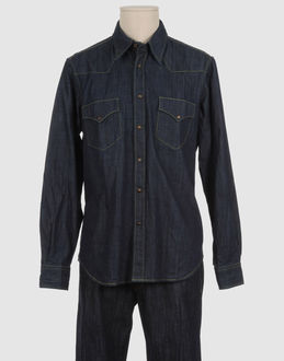 ADAM KIMMEL Men Denim shirts