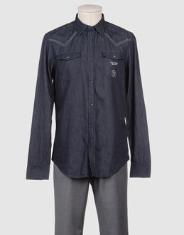  - jeans  - chemises jeans - sur yoox.com