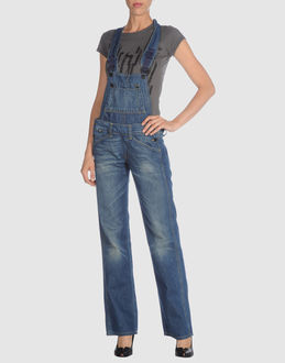 55DSL - Women - DENIM - Denim overalls on YOOX.COM