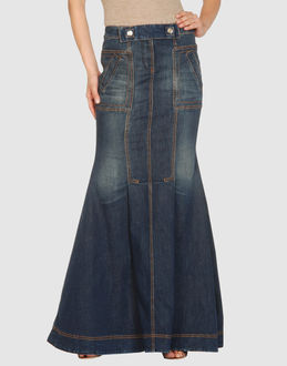 JUST CAVALLI - Women - DENIM - Denim skirts on YOOX.COM