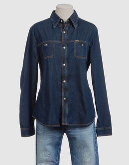  - jeans  - chemises jeans - sur yoox.com