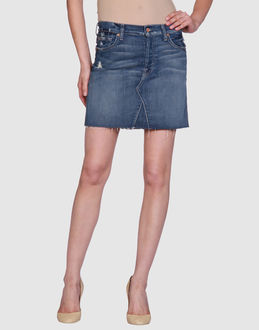 7 For All Mankind Denim Skirts