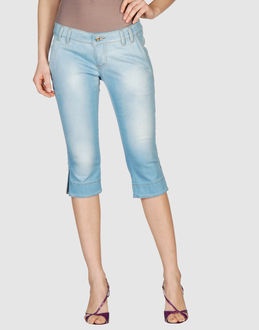 PATRIZIA PEPE - Denim capris - at YOOX.COM