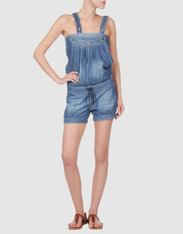 55DSL Women Denim overalls