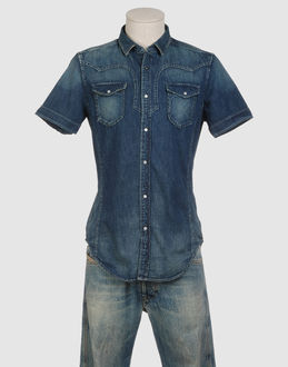  - jeans  - chemises jeans - sur yoox.com