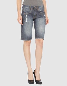 EVISU GENES - DENIM - Denim bermudas - on YOOX.COM