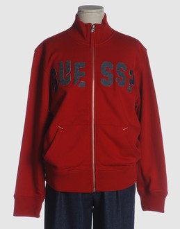 GUESS JEANS FELPE Felpe con zip su YOOX.COM