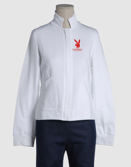 PLAYBOY - FLEECETOPS - Zip sweatshirts - on YOOX.COM