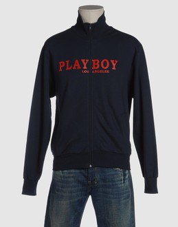 PLAYBOY - FLEECETOPS - Zip sweatshirts - on YOOX.COM