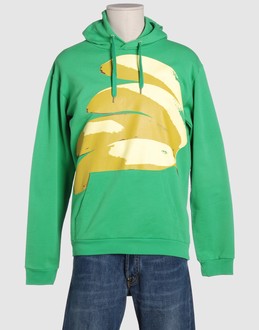 Fleece - Hooded neckline - Unlined - Detailed abstract print - Kangaroo pouch - Shoe-string laces -
