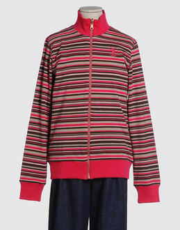 BIKKEMBERGS Girl FLEECE TOPS Zip sweatshirts on YOOXCOM