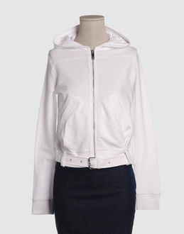 MOSCHINO JEANS - FLEECETOPS - Zip sweatshirts - on YOOX.COM