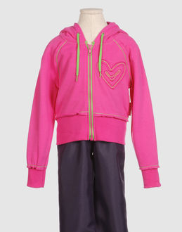 AGATHA RUIZ DE LA PRADA FLEECETOPS Zip sweatshirts on YOOXCOM
