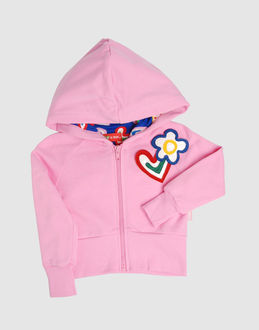 AGATHA RUIZ DE LA PRADA Girl FLEECE TOPS Zip sweatshirts on YOOXCOM