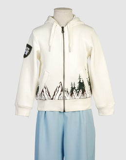 DEVILS ROBERTO CAVALLI Boy FLEECE TOPS Zip sweatshirts on YOOXCOM