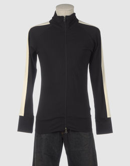 PATRIZIA PEPE - SWEATS - Sweats avec zip - sur YOOX.COM-Col haut Manches longues Fermeture sur l'avant Fermeture avec fermeture éclair Bande contrastée Impression Tissé 92% coton, 8% élasthanne