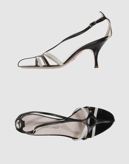 GIORGIO ARMANI - CHAUSSURES - Sandales � talons sur YOOX.COM