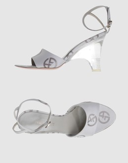 GIORGIO ARMANI - CHAUSSURES - Sandales � talons - SUR YOOX.COM