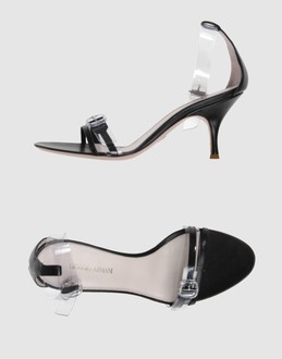 GIORGIO ARMANI - CHAUSSURES - Sandales � talons - SUR YOOX.COM