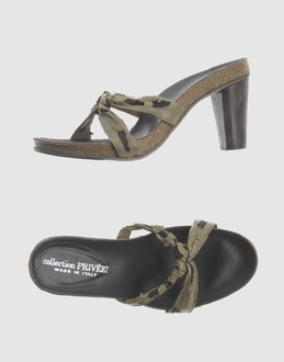 COLLECTION PRIVEE? - CHAUSSURES - Sandales � talons sur YOOX.COM